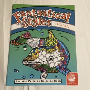 Coloring Fantastical Styles Artistic Patterns Coloring Book Oceans Creative 2014
